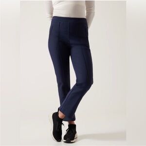Athleta Headlands Hybrid Pants Womens Size 18 Navy Stretch Water Repellent NEW